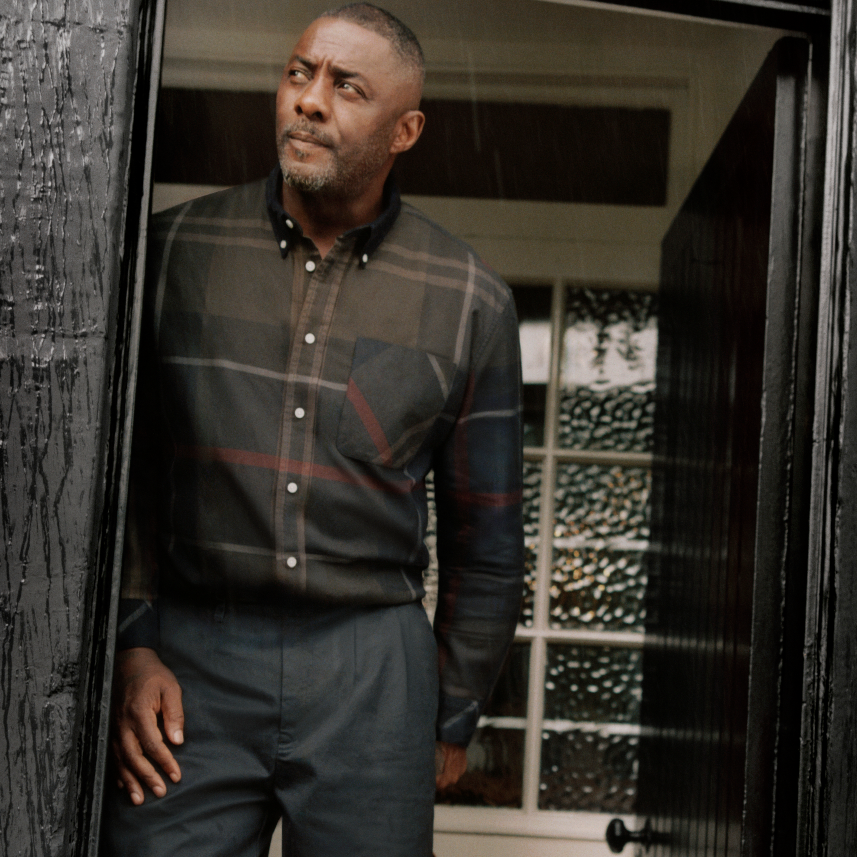 Idris Elba in the Dunoon Tartan Shirt