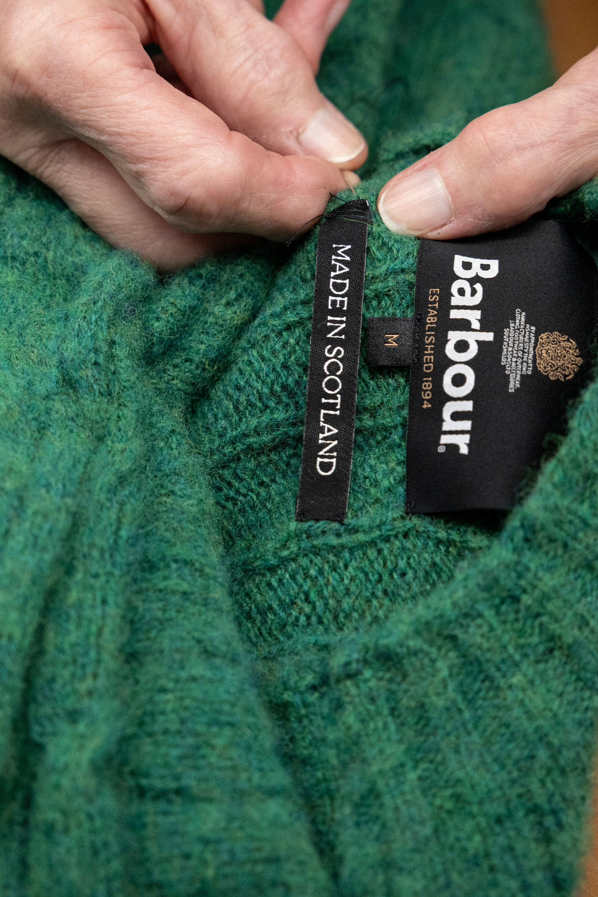 Barbour Made in Scotland Knitwear