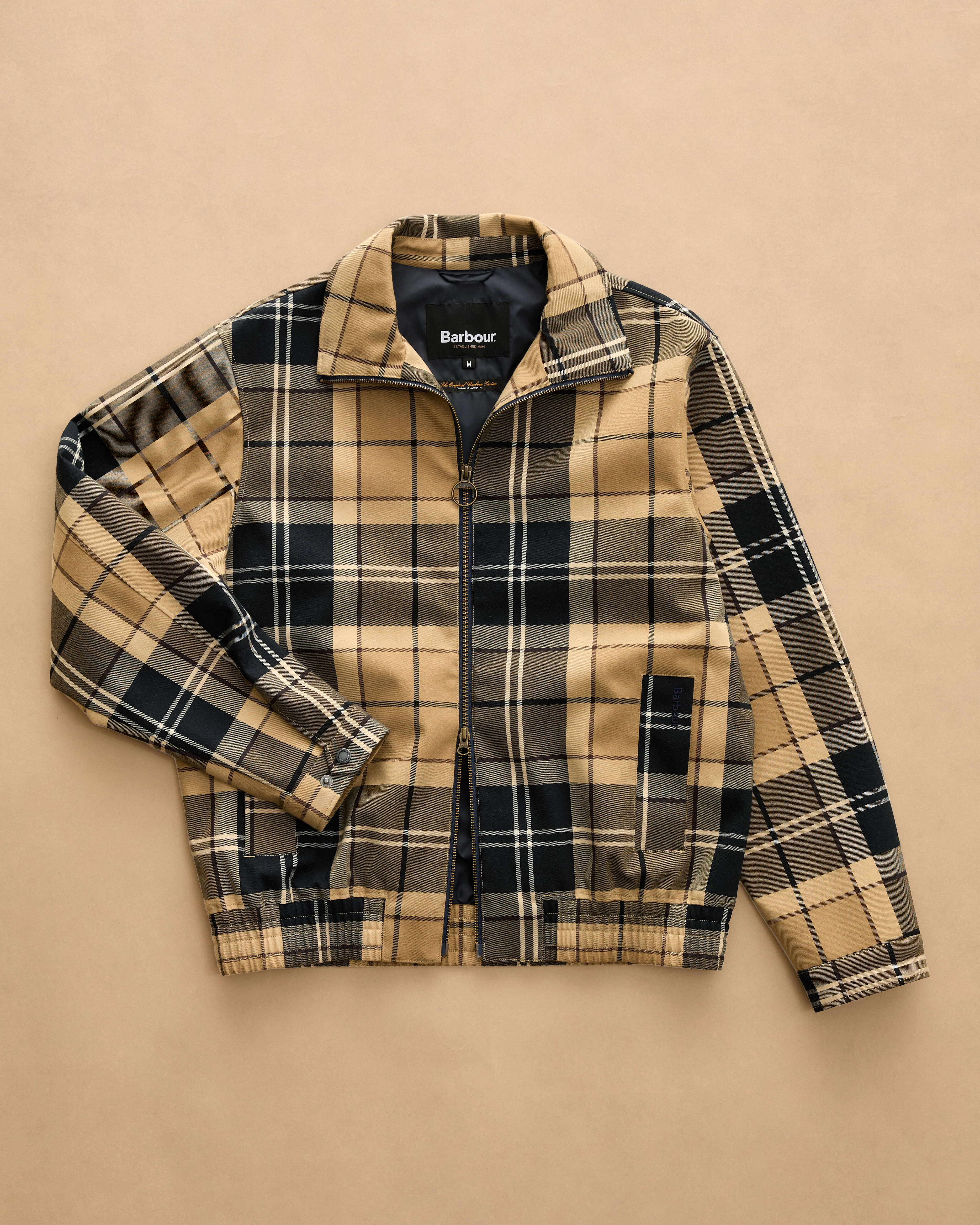 Tartan Showerproof Blouson Jacket