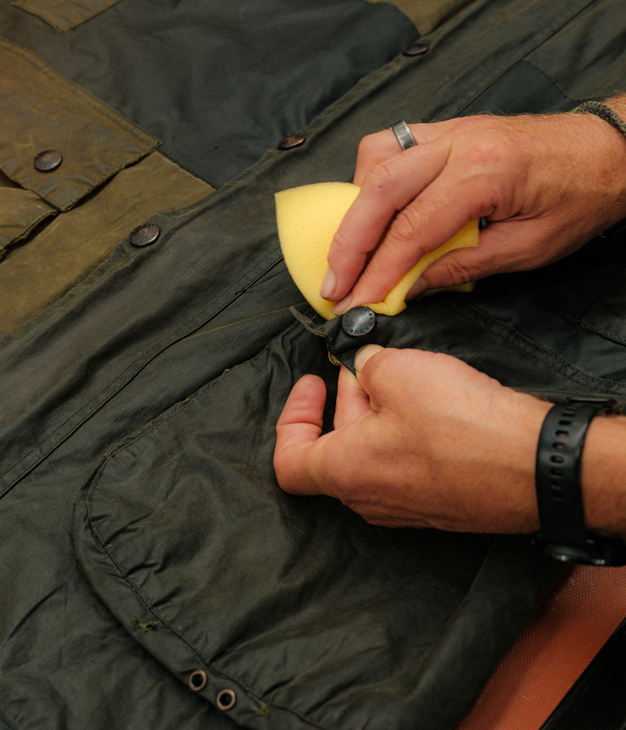 Re-waxed jacket