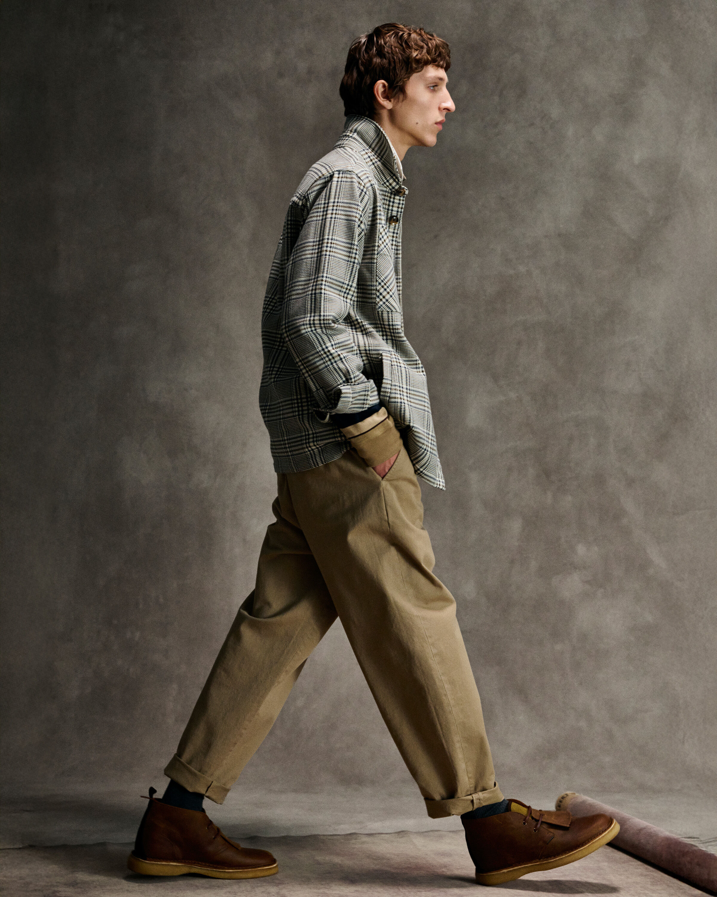 Alderney Houndstooth Overshirt