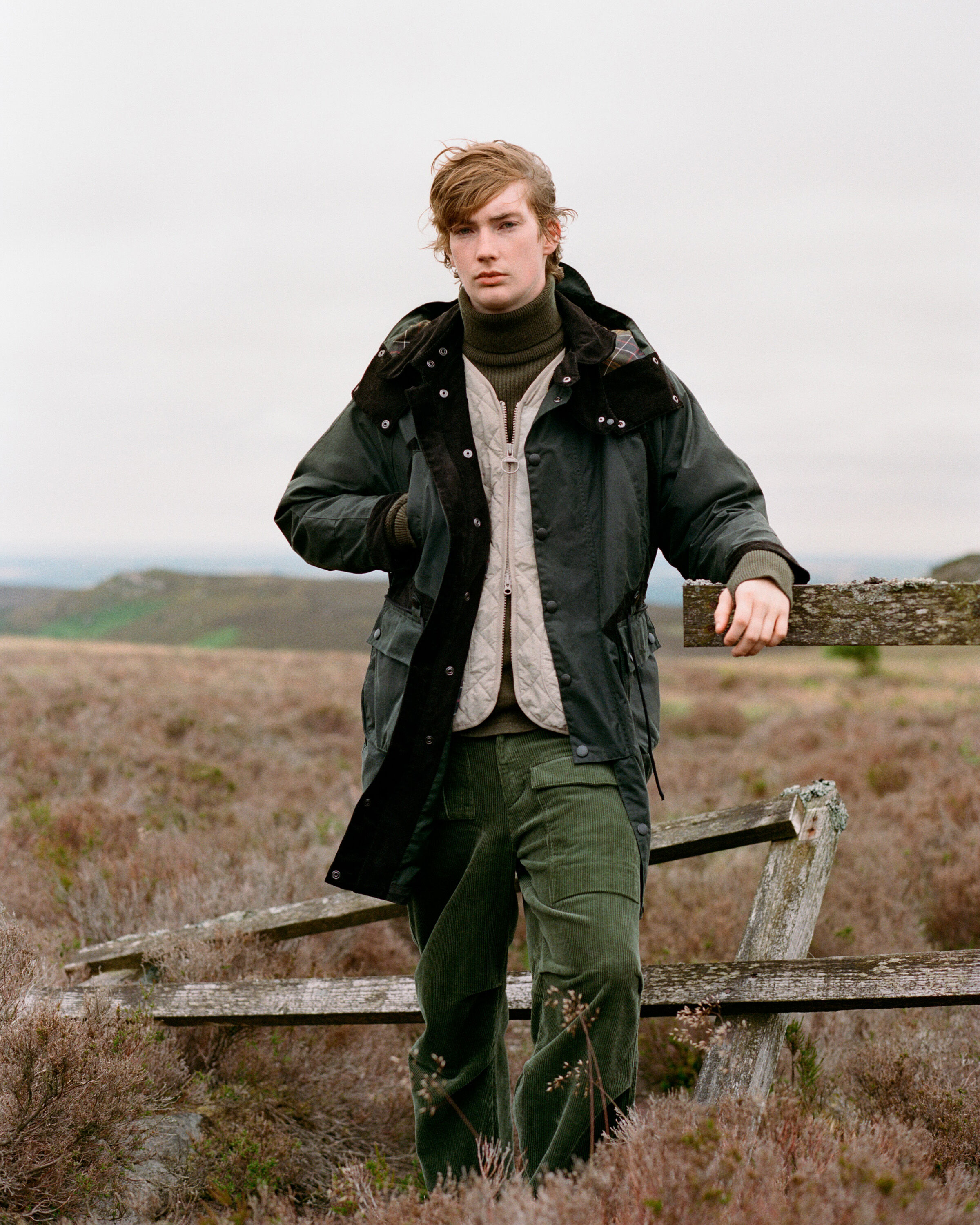 Barbour x Norbit Long Wax Jacket
