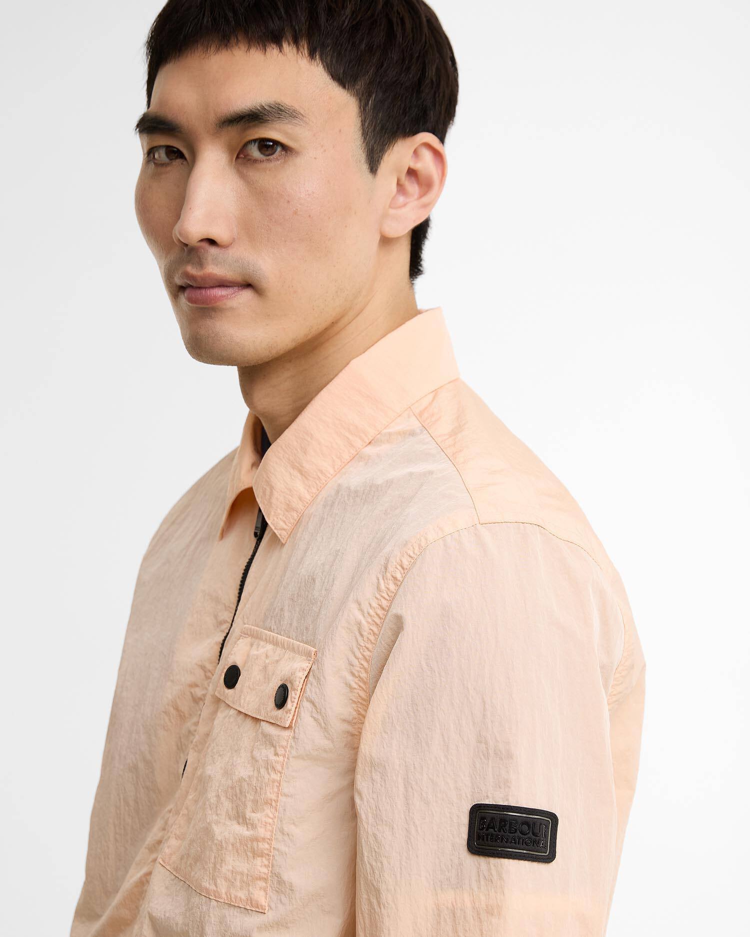 Overshirt Inline Bleached Apricot image number 3