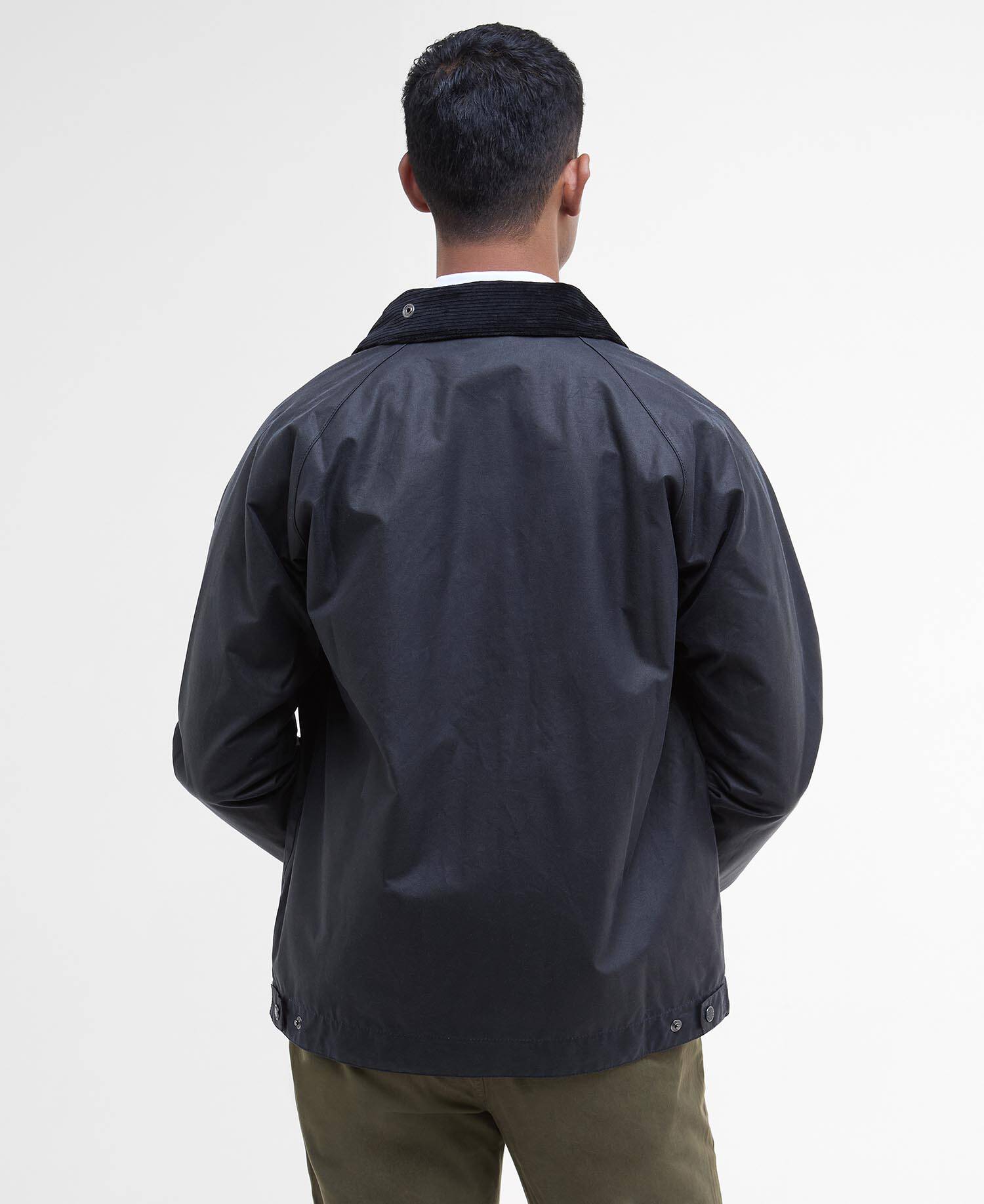 Bedale Short Waxed Jacket Classic Navy image number 2