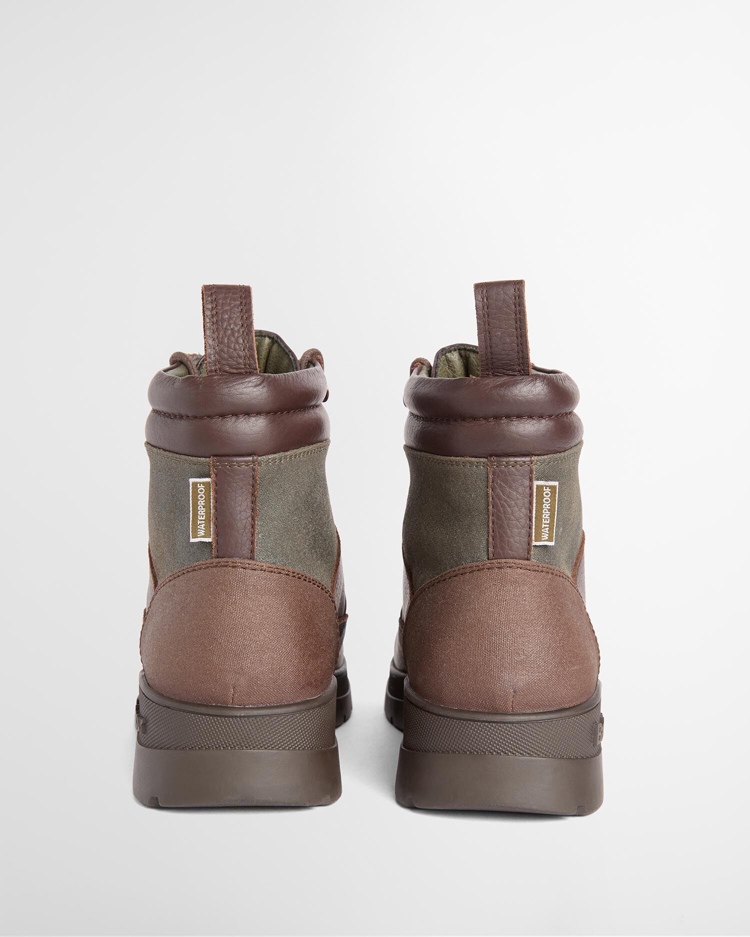 Barbour Schn&uuml;rstiefel Eslington Waterproof Dk Brown