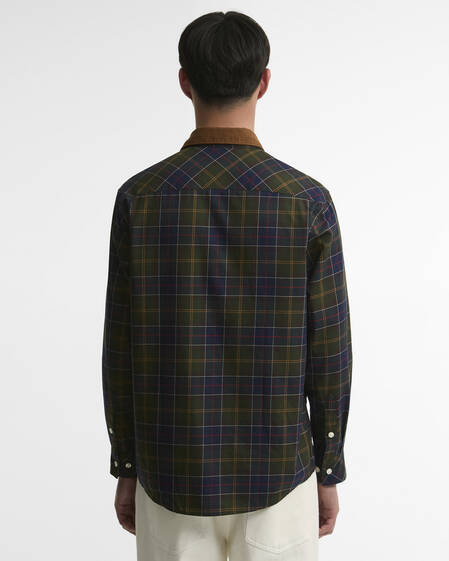 Jungle Tartan Oversized Long-Sleeved Shirt Classic Tartan