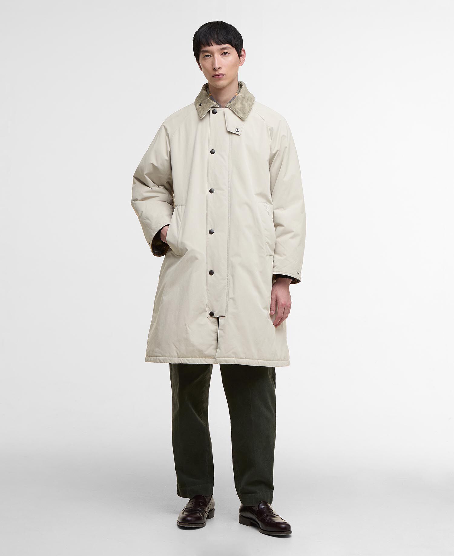 Padded Exmoor Coat Mist