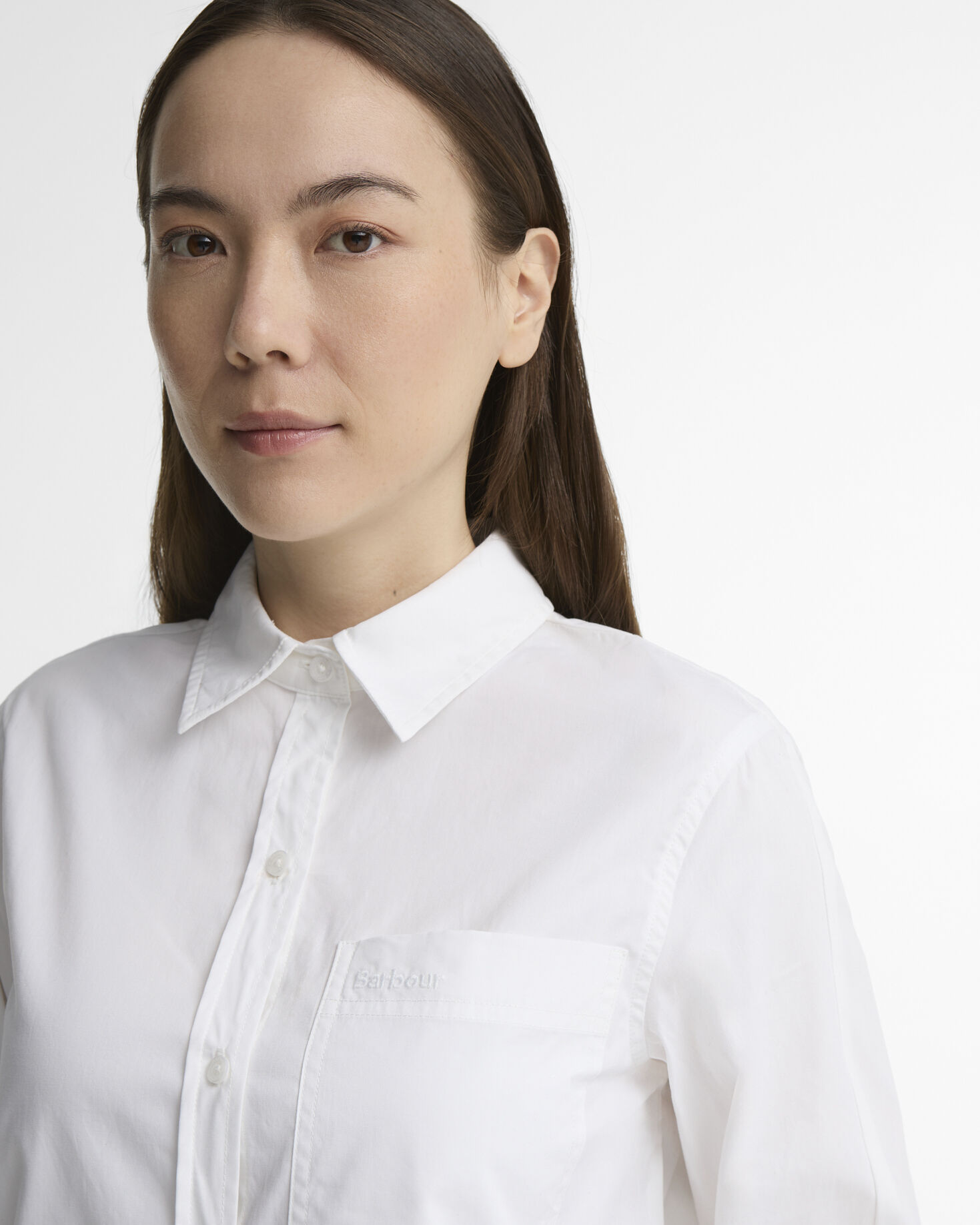 Pauline Relaxed Long-Sleeved Shirt White