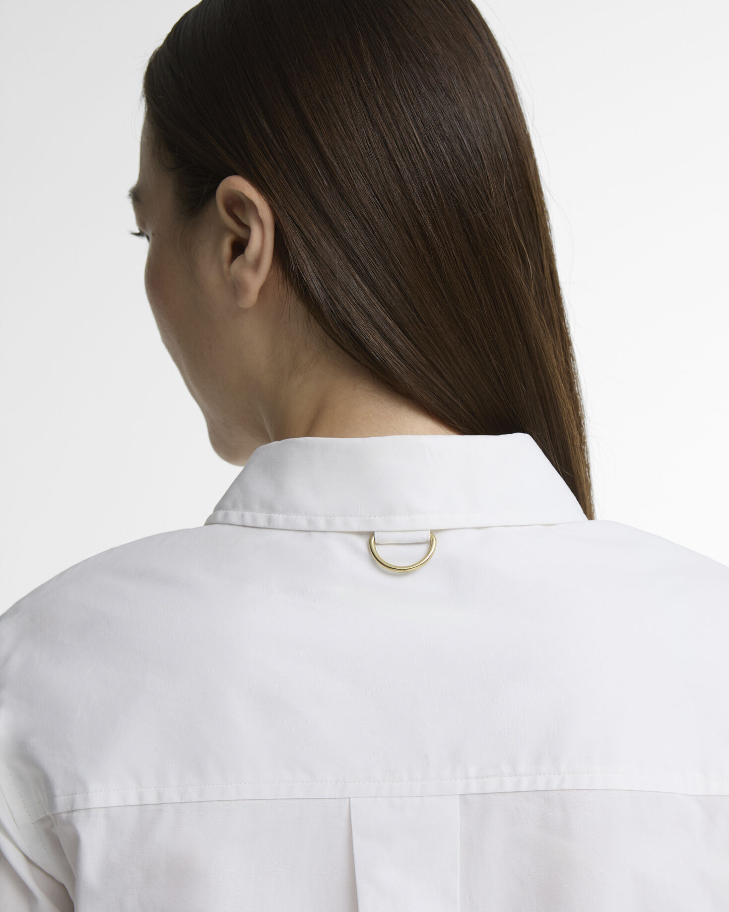 Pauline Relaxed Long-Sleeved Shirt White