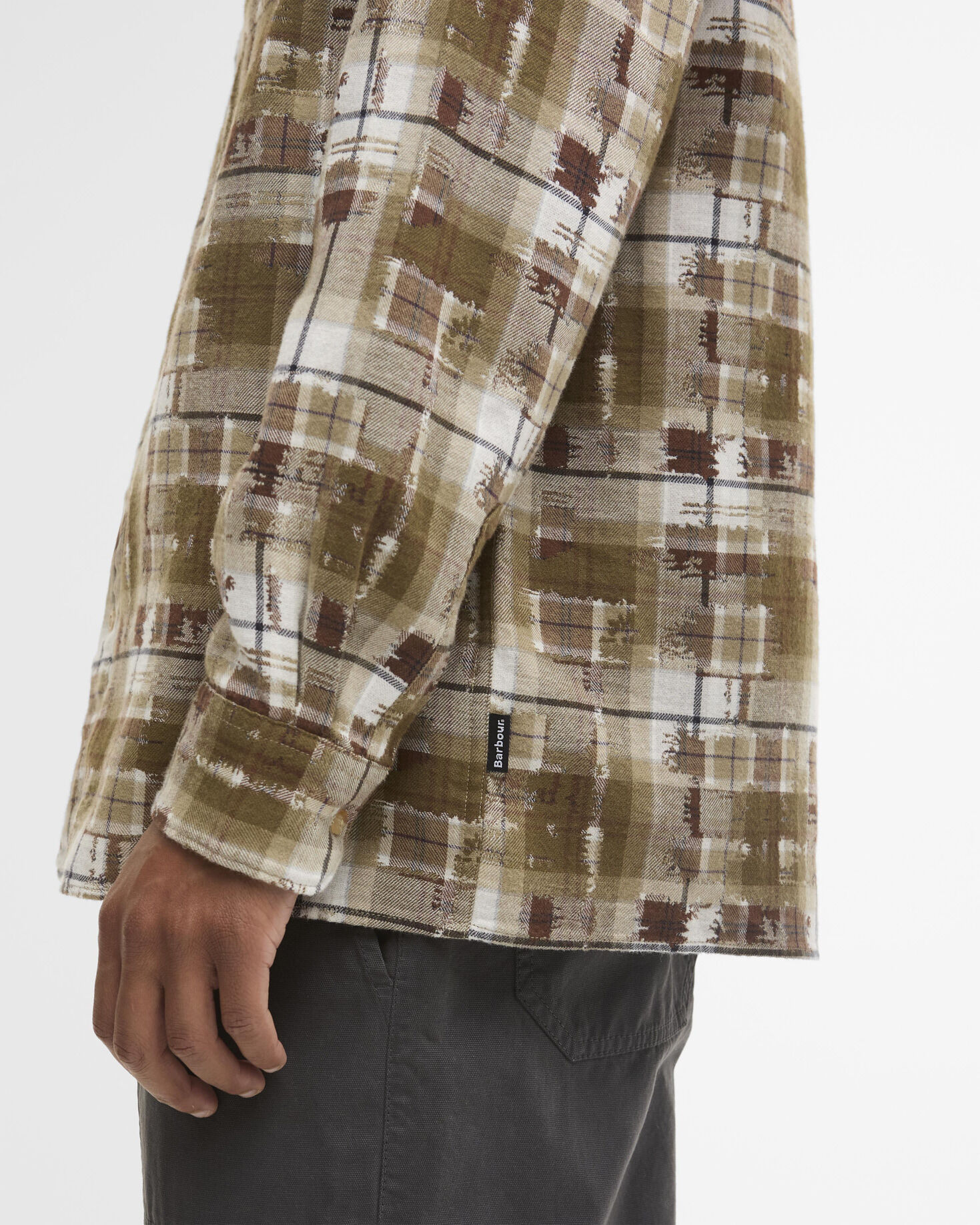 Camicia Gordale a maniche lunghe in tartan dalla vestibilit&agrave; comoda Beech