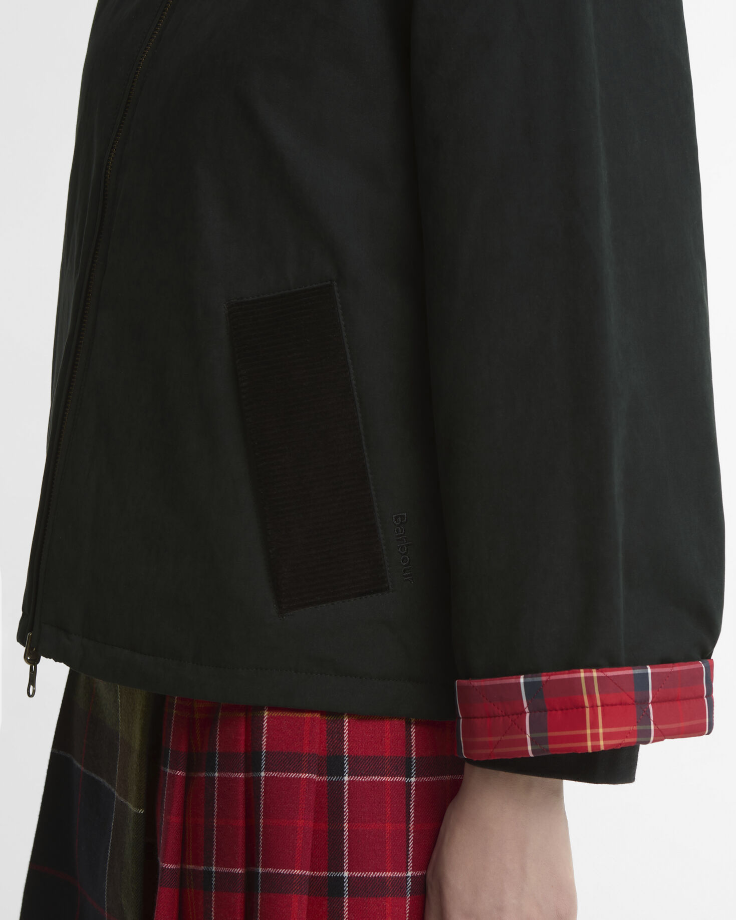 Dawn Reversible Casual Jacket Black/Cardinal