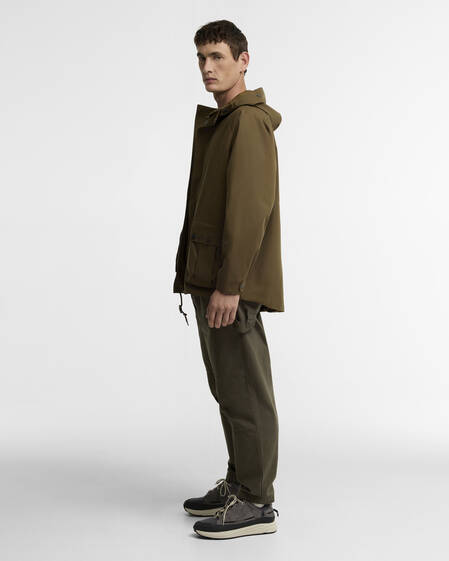Barbour Jacke Re-Engineered Aikwood Waterproof Beech