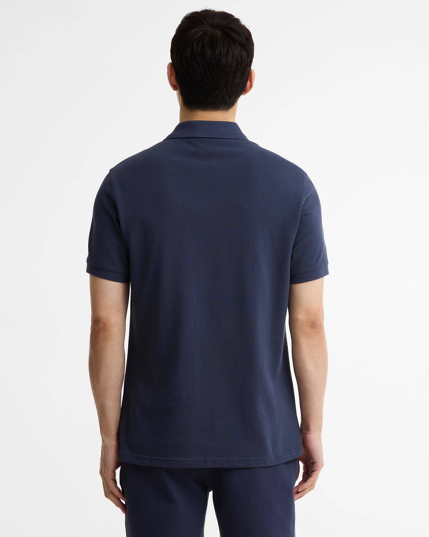 Poloshirt Essential Oxford Navy image number 2
