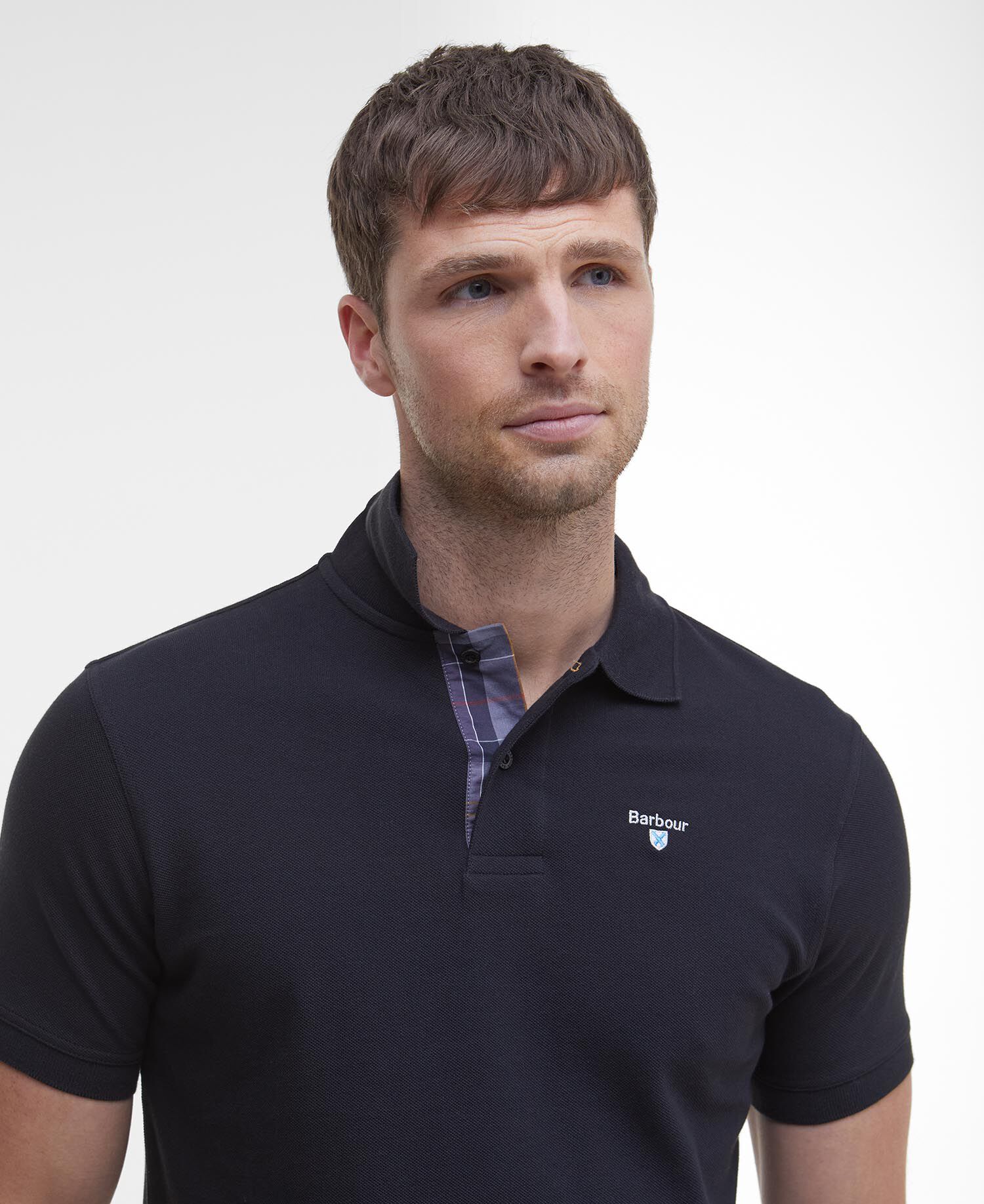Tartan Pique Polo Shirt