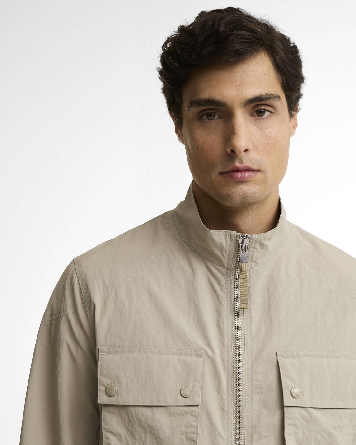 Course Showerproof Jacket Concrete image number 4