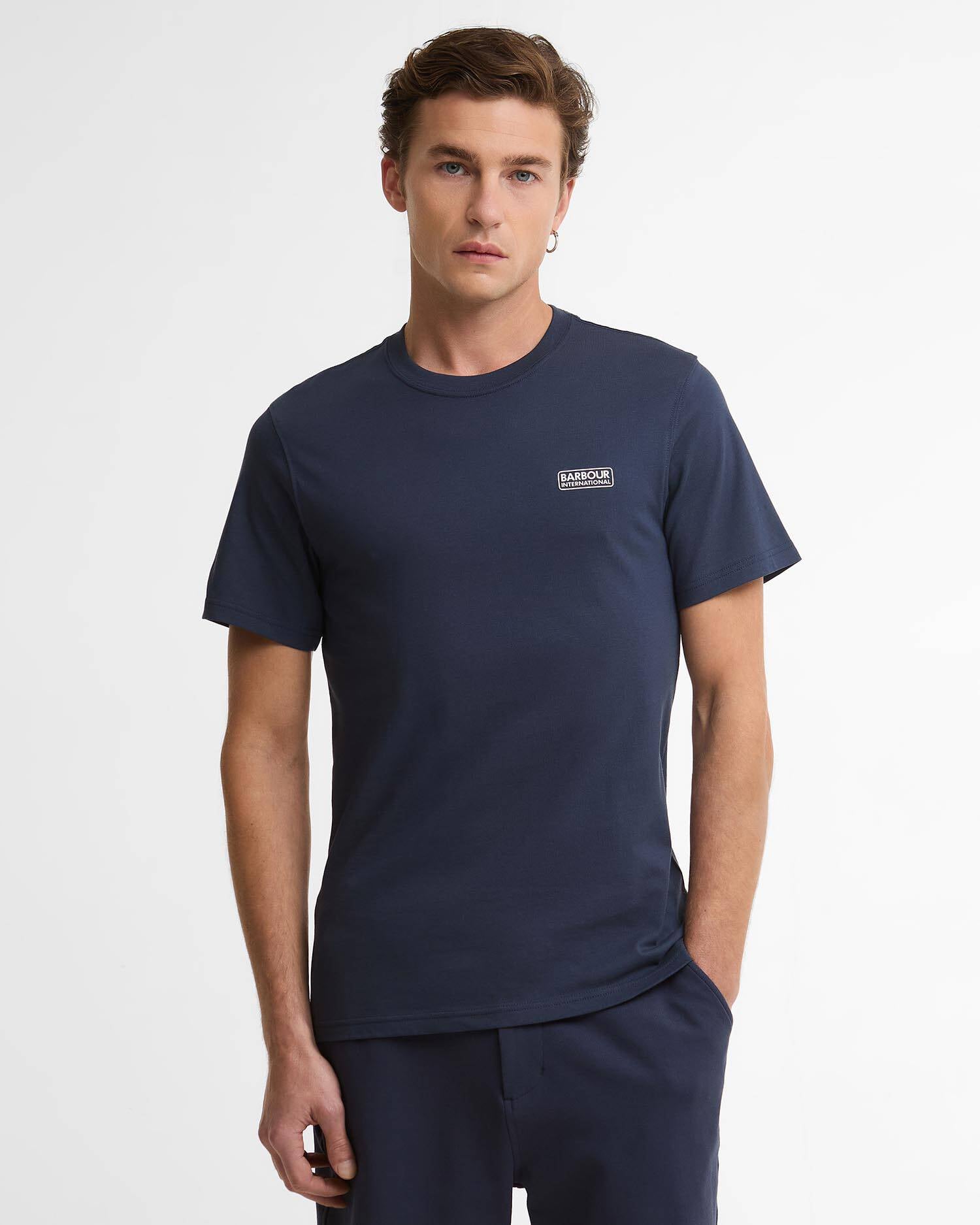 T-Shirt Small Logo Oxford Navy image number 0