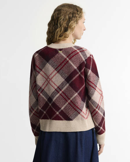 Stevie Tartan Wool Jumper Multi