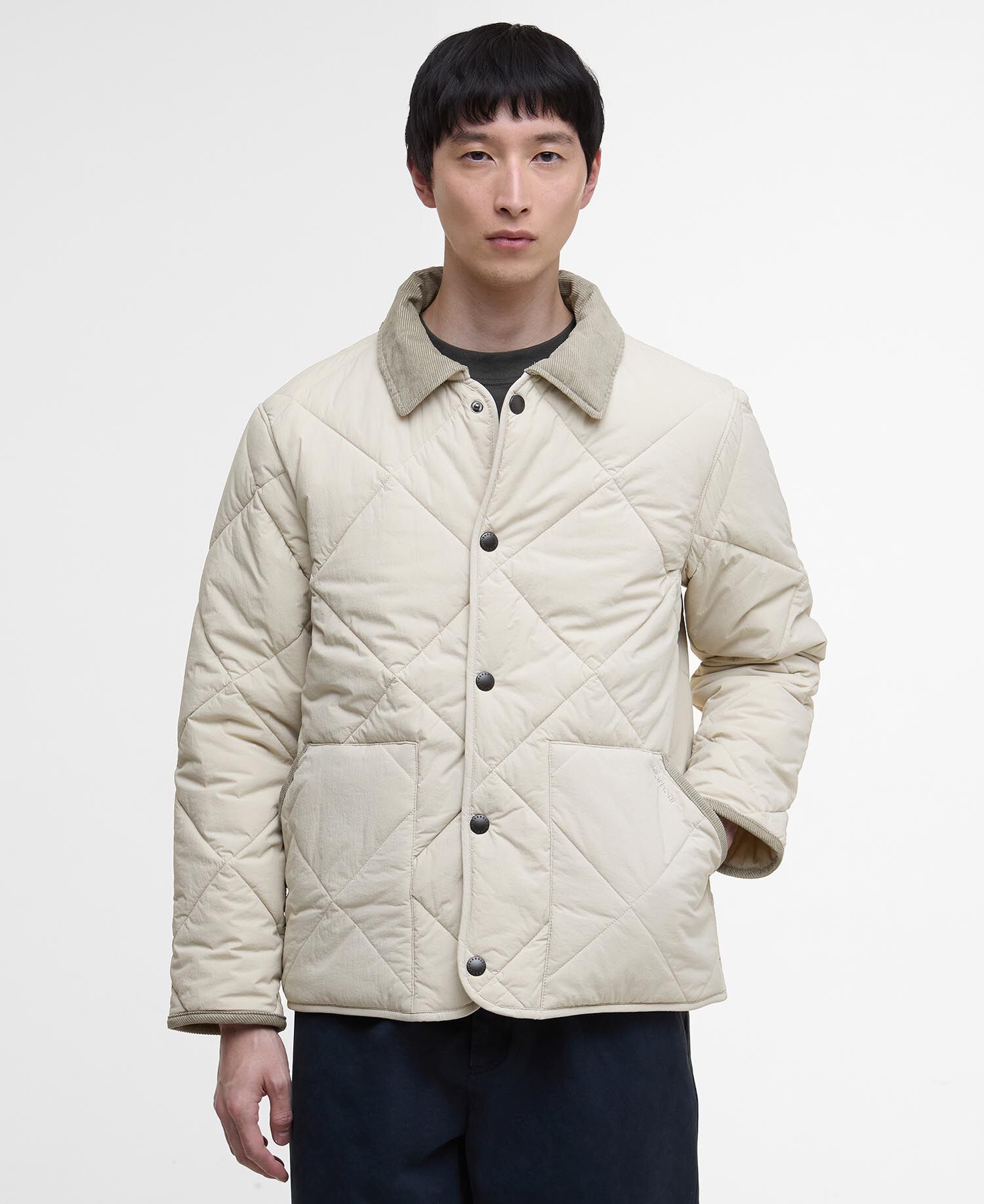 Modified Short Liddesdale Quilted Jacket Mist