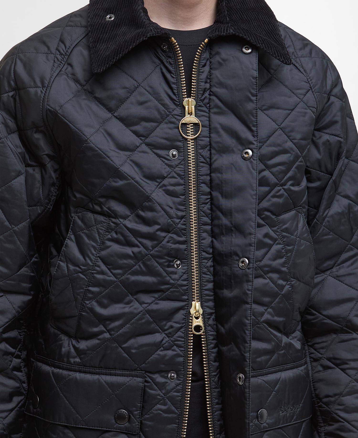 Bedale Quilted Jacket Classic Black image number 5
