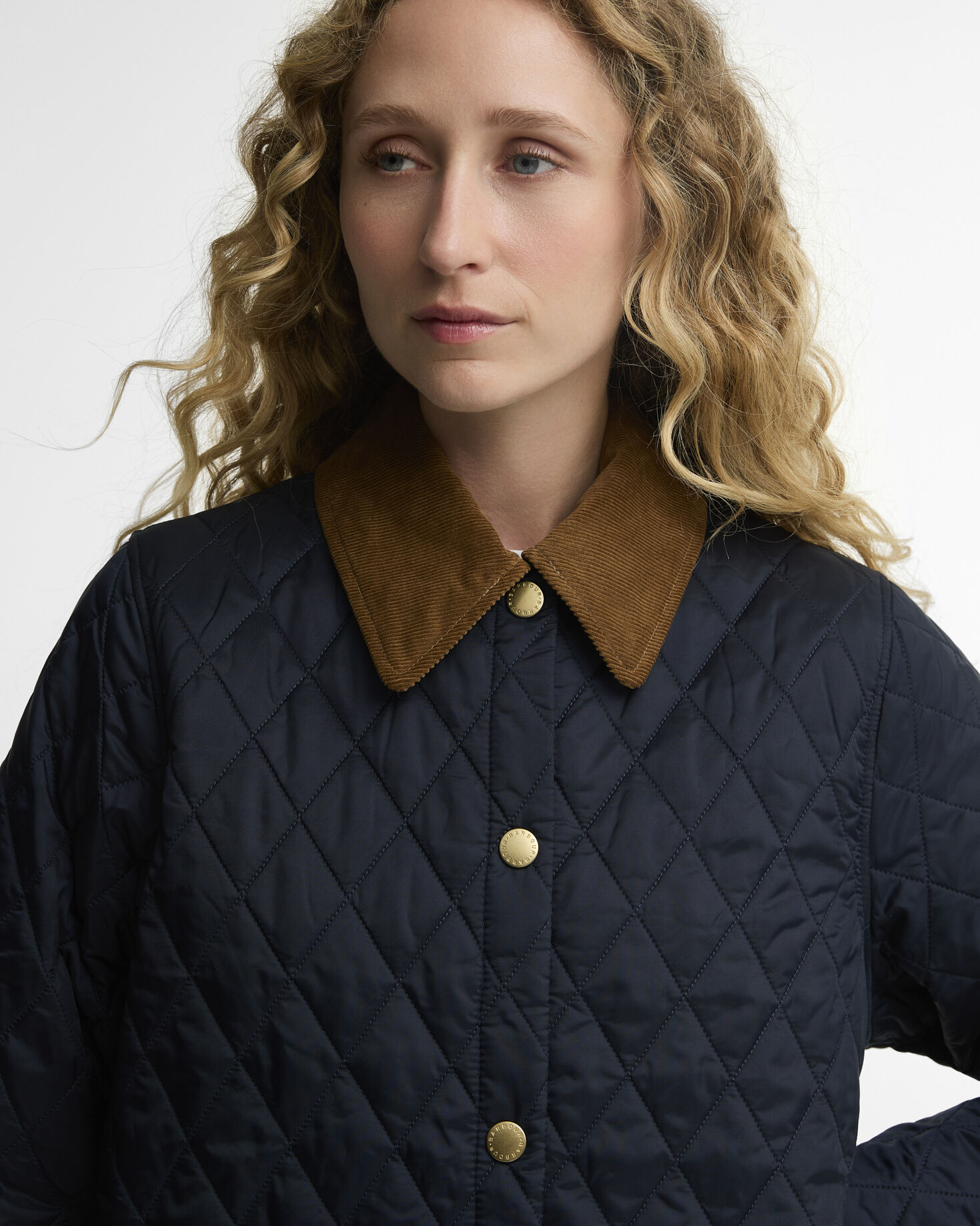 Steppjacke Icons Modern Liddesdale Dark Navy/Birchwood