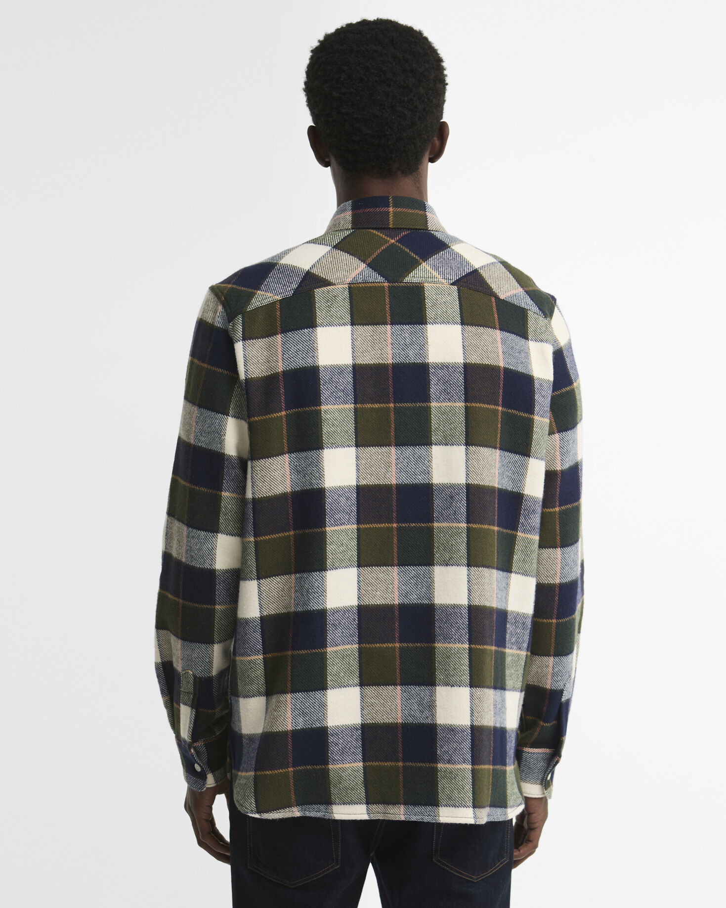 Barbour Hemd Bannock Authentic Fit Olive