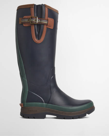 Stivali in gomma da uomo Paul Smith Loves Barbour Navy