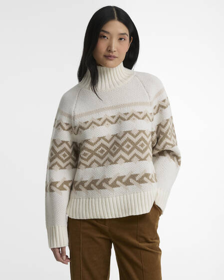 Barbour Wollpullover Willowmere Fair Isle Multi