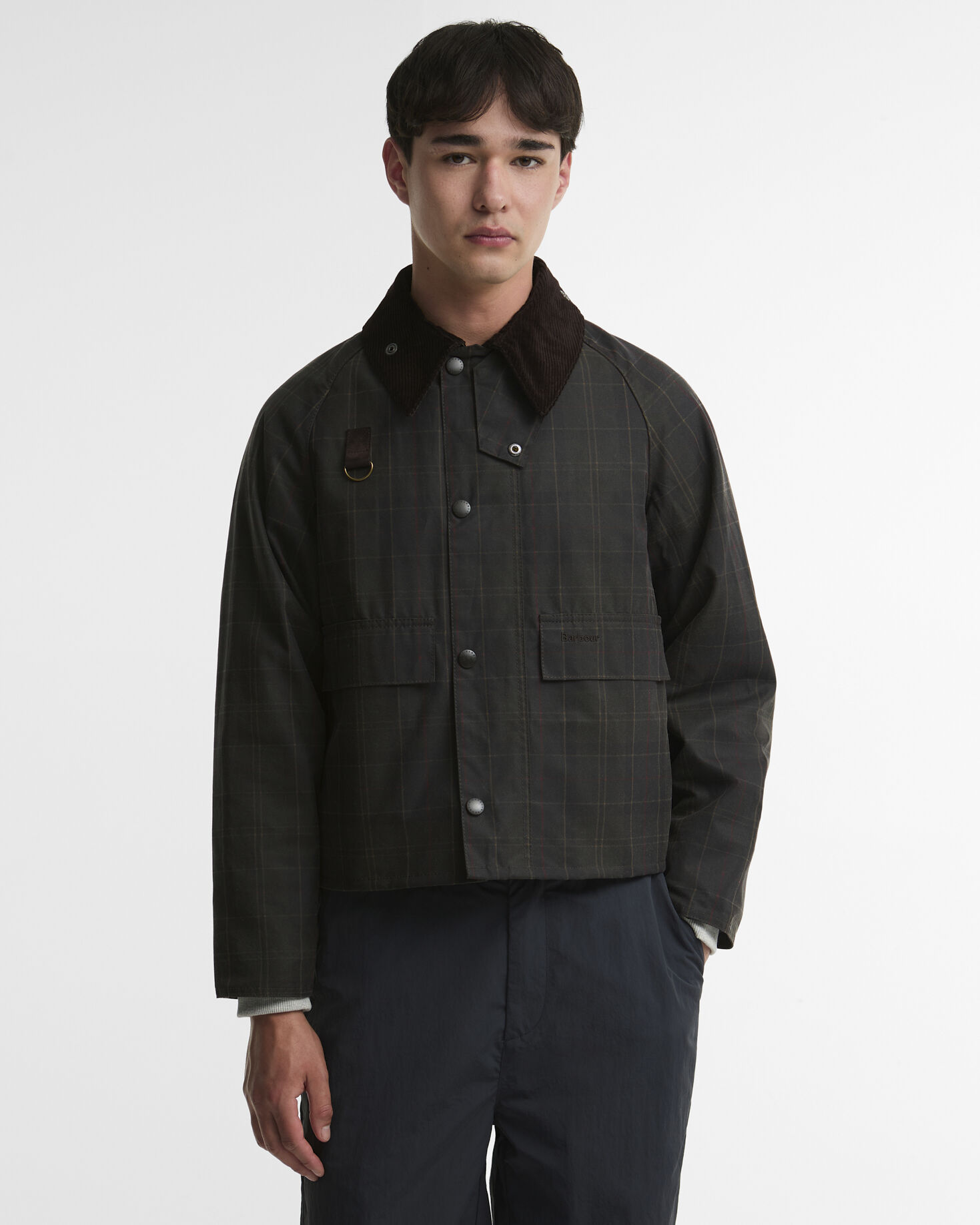 Tartan Spey Waxed Jacket Dark Classic