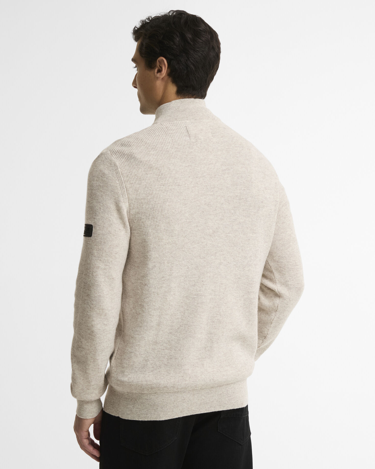 Pullover Crawley Half-Zip Concrete