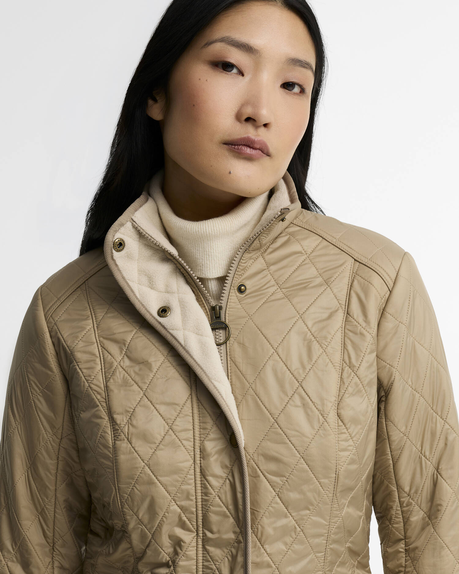 Cavalry Polarquilt Jacket Lt Trench/Pearl image number 3