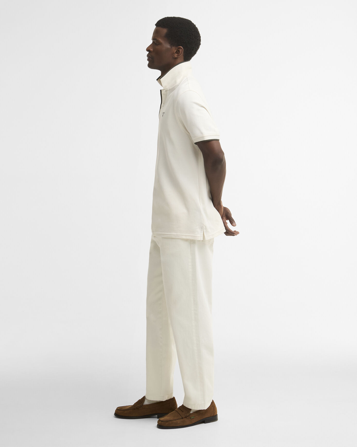 Barbour Poloshirt Callock Tailored Whisper White
