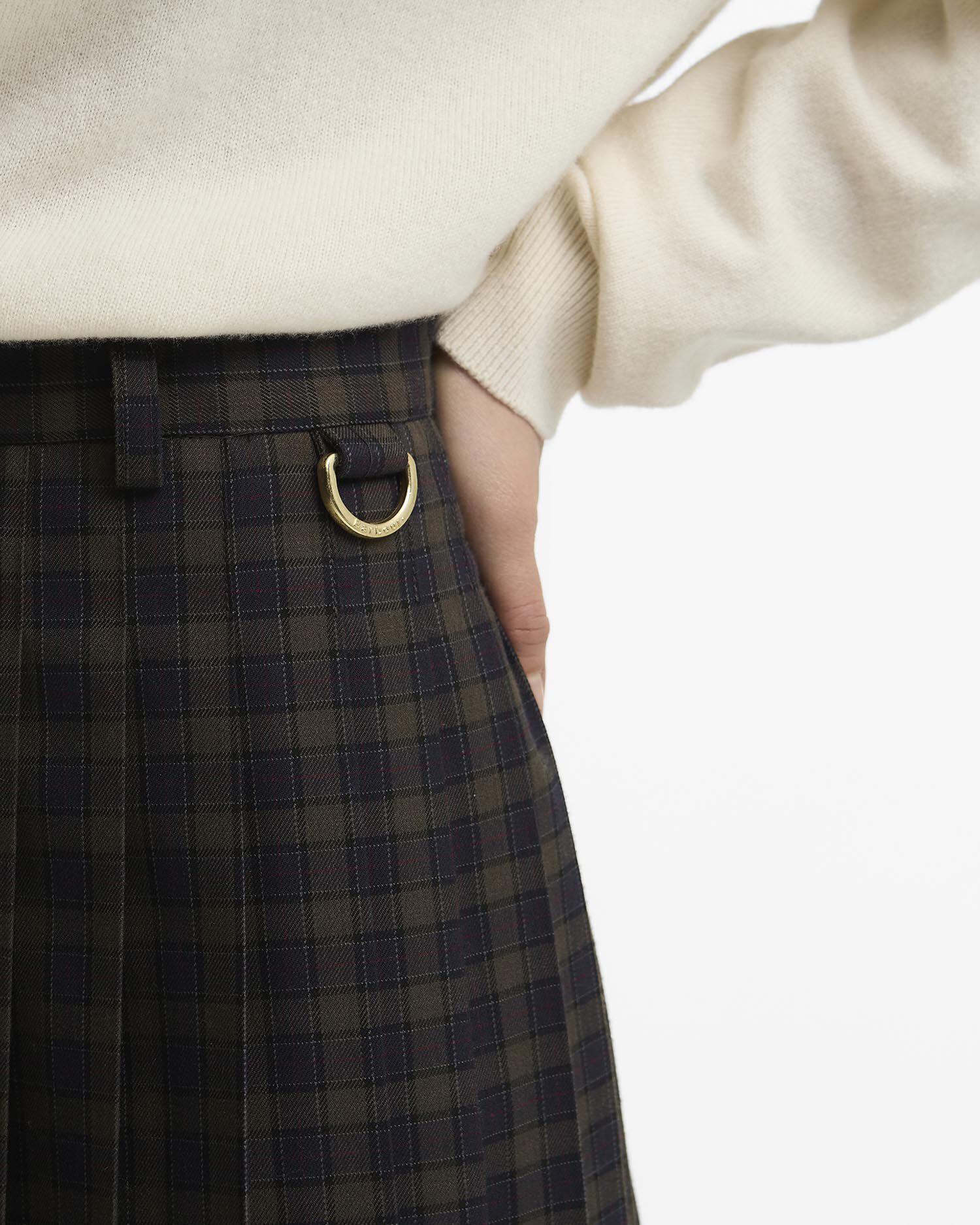 Carville Mini Skirt Shadow Classic Tartan