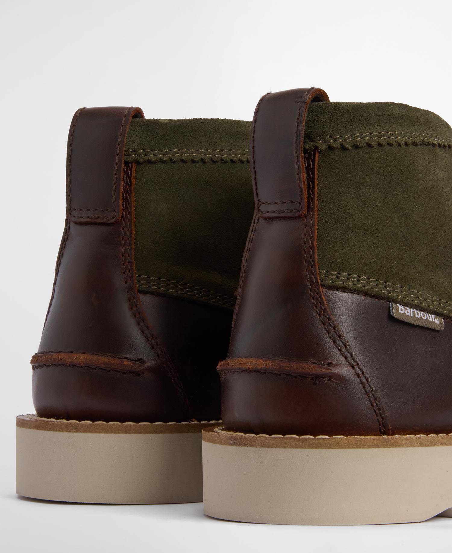 Chukka Boots Hadston Olive/Dark Brown image number 3