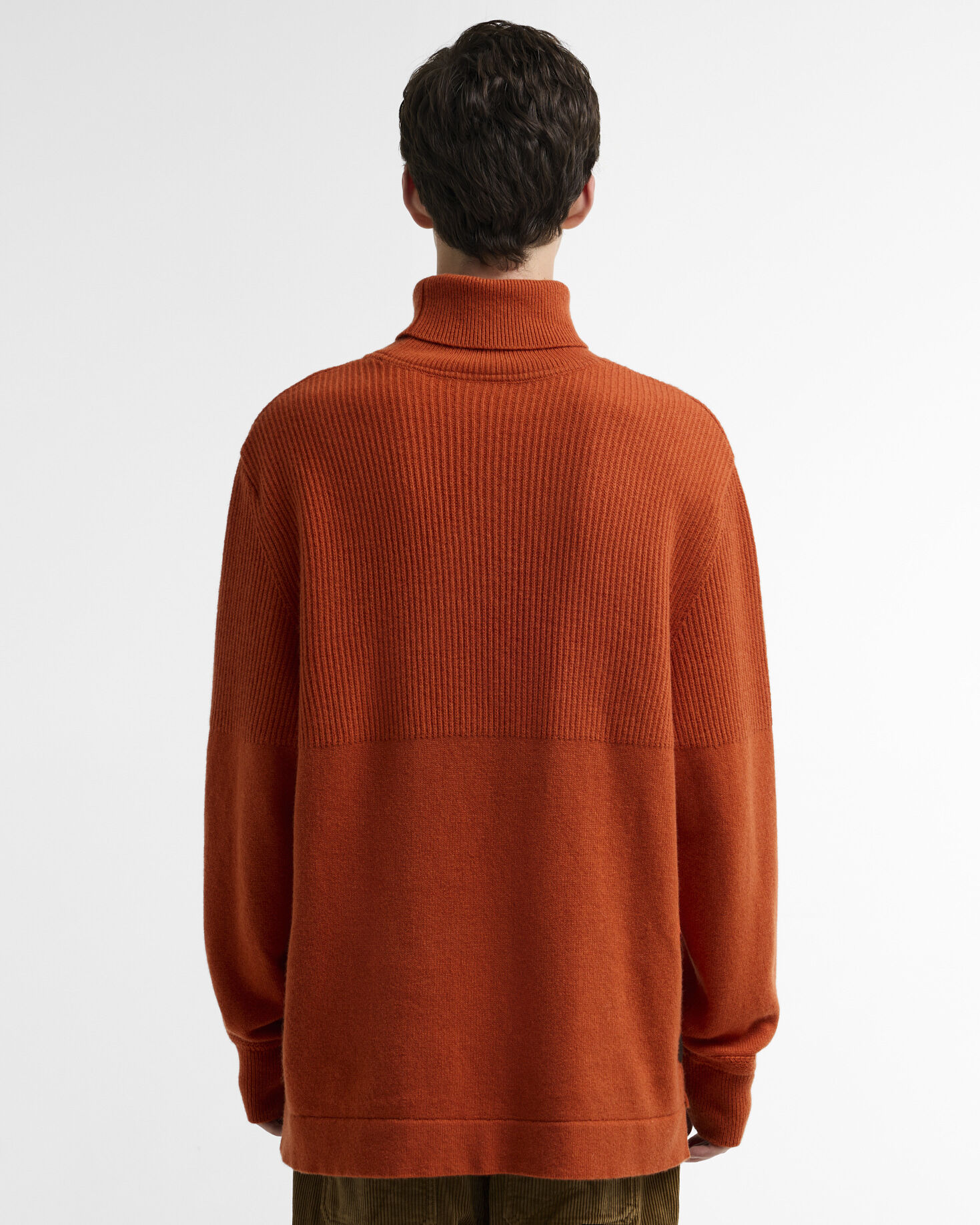 Barbour x Norbit Rollneck Wool Jumper Olive
