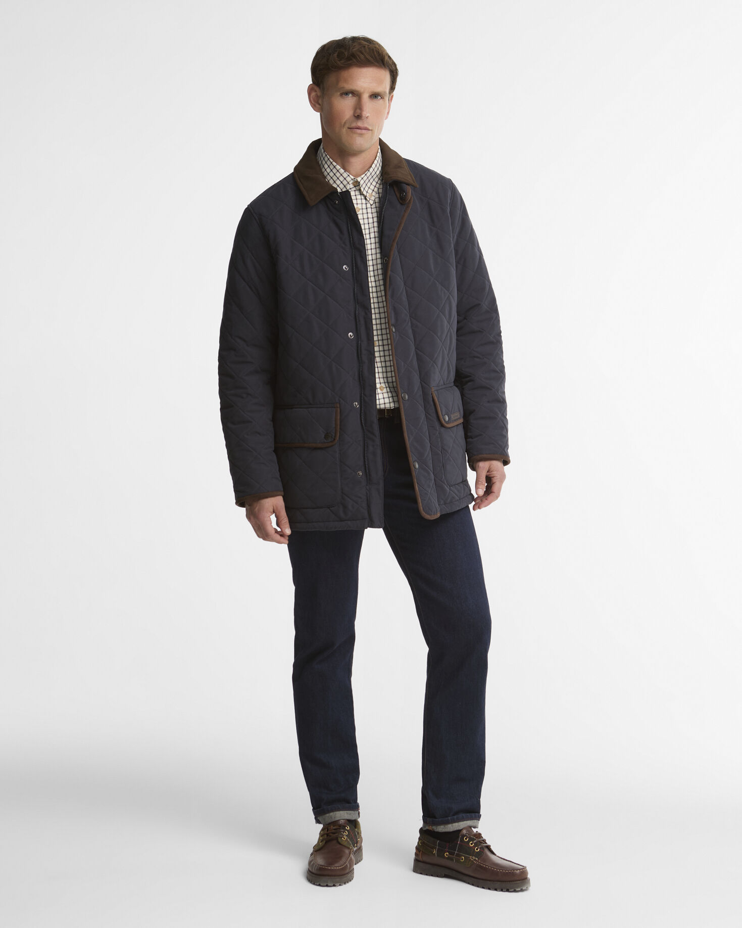 Thursby Polarquilt Jacket Dark Navy