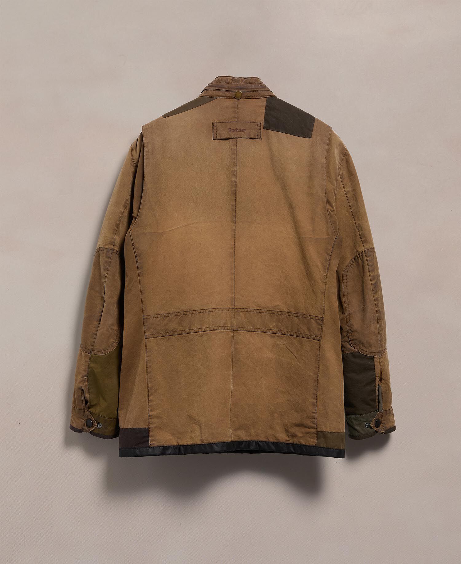 Barbour Re-loved Men's Corbridge Waxed Jacket - Size XL Olive