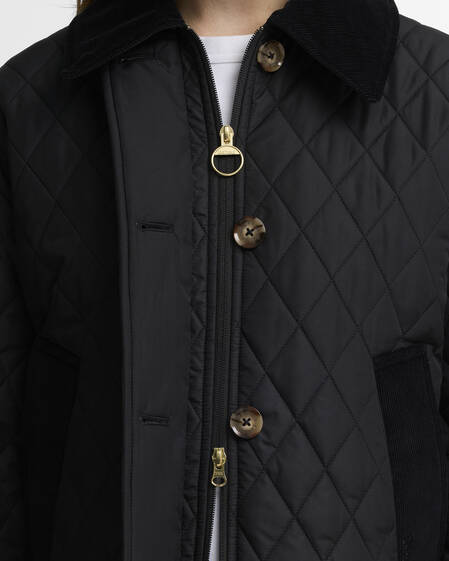 Giacca trapuntata Moira Black/Shadow Classic