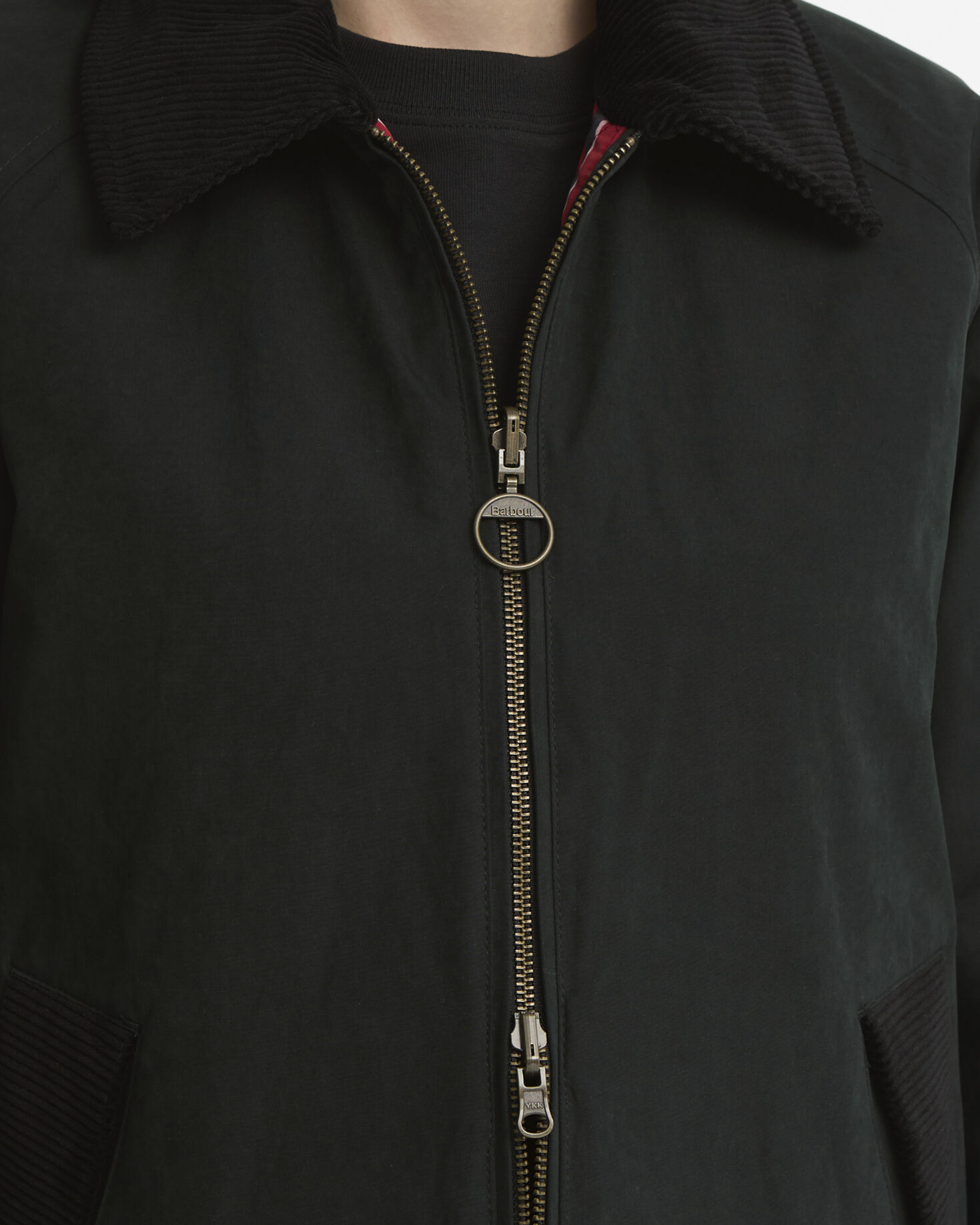 Dawn Reversible Casual Jacket Black/Cardinal
