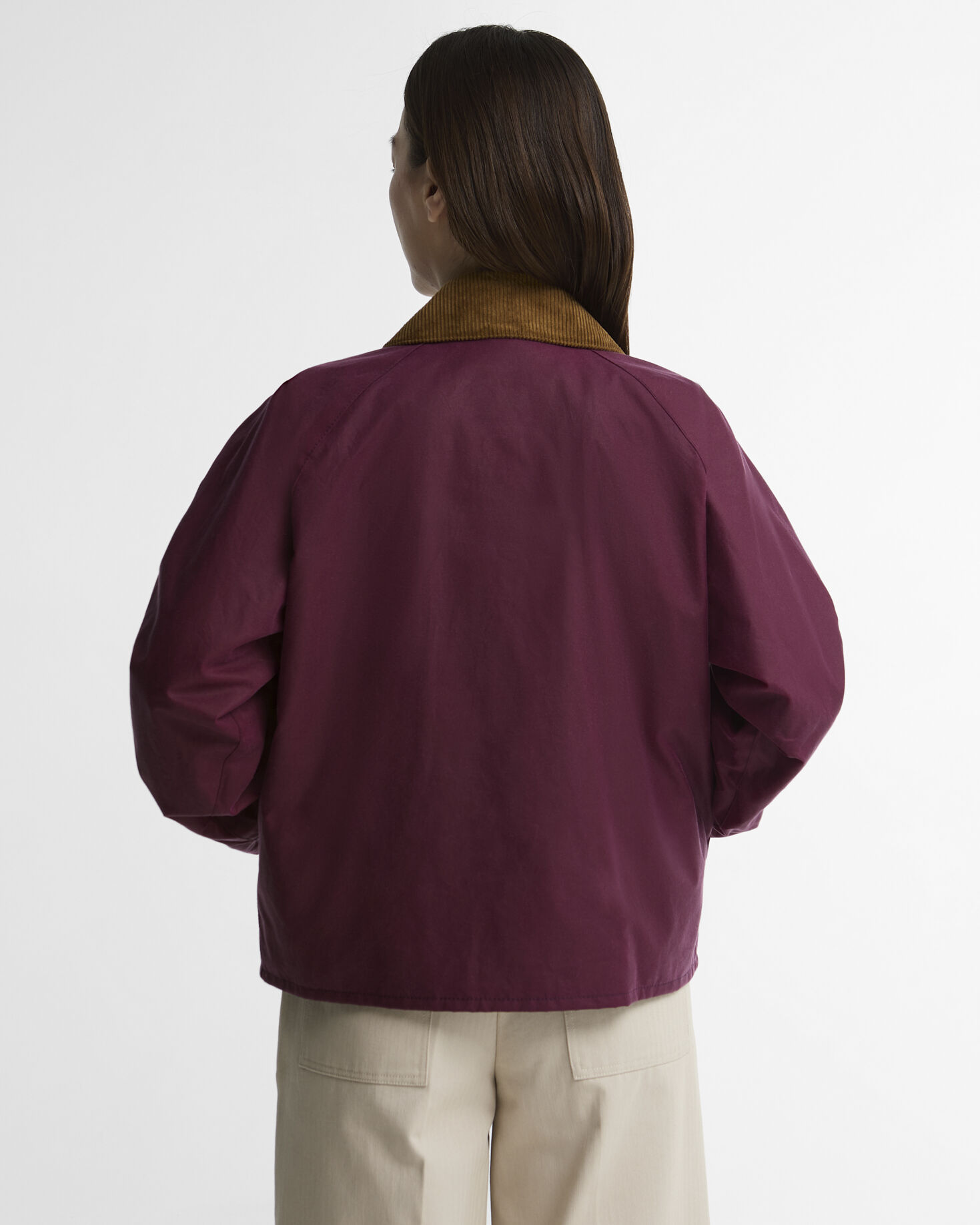 Women's Transport Waxed Jacket Wine/Classic