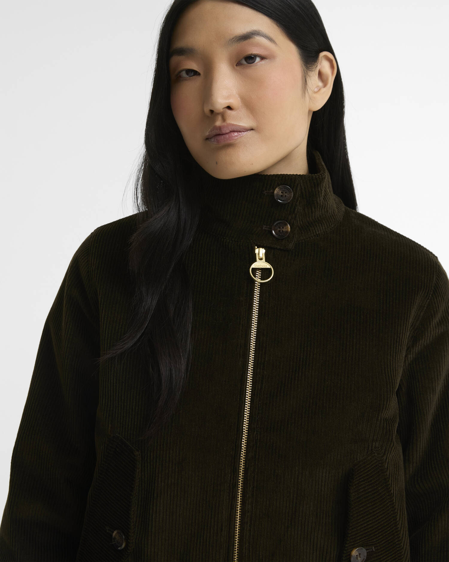 Barbour Freizeitjacke Overton Olive/Shadow Classic image number 3