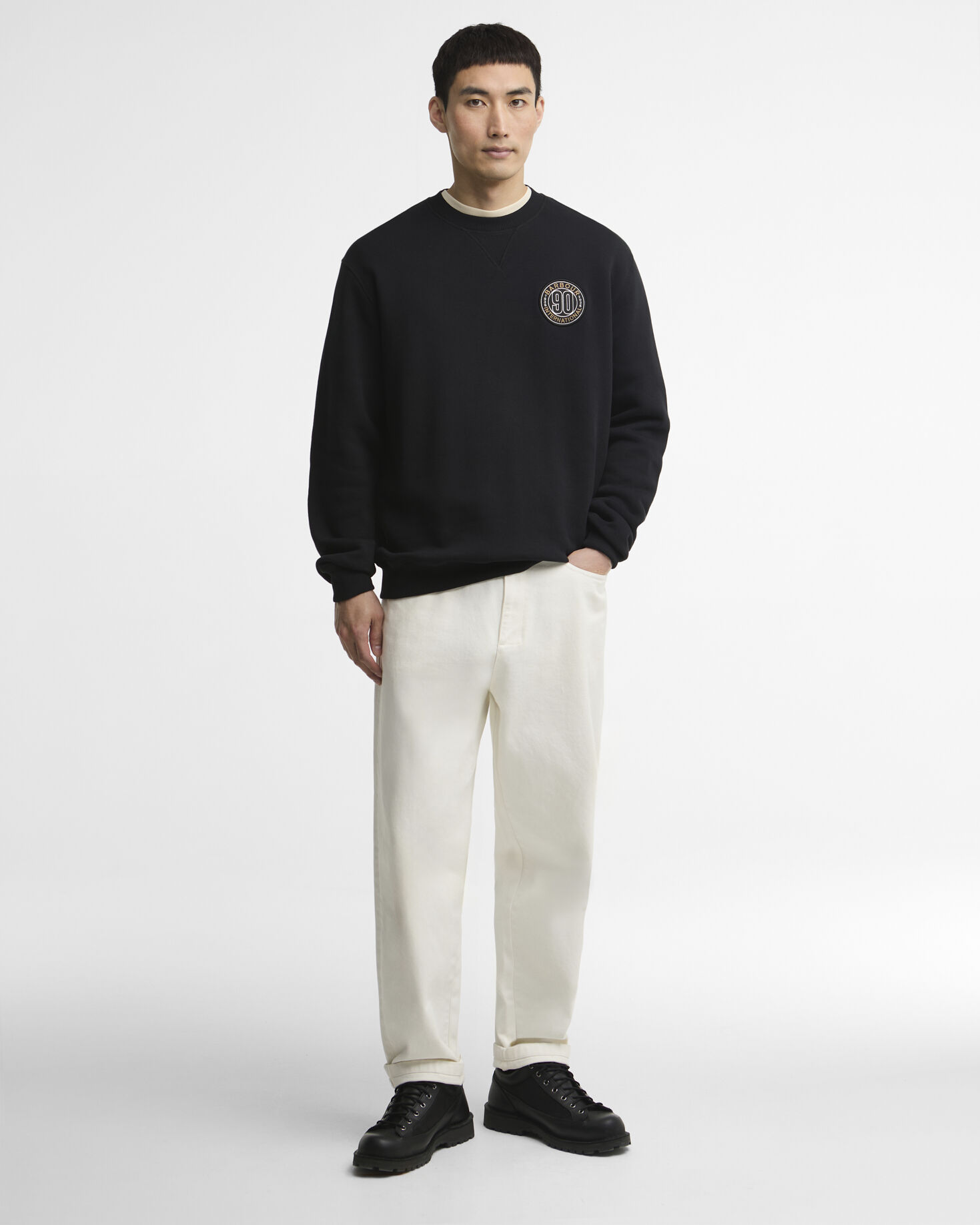 B.Intl Sweatshirt 90th Anniversary Graphic Black
