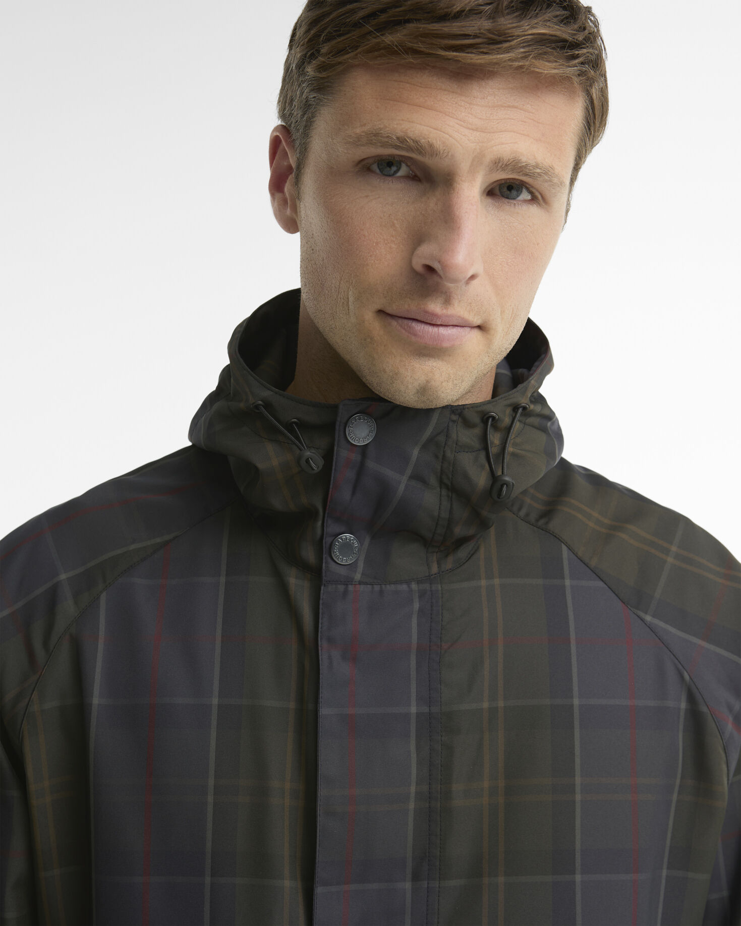 Tartan Showerproof Jacket Shadow Classic Tartan
