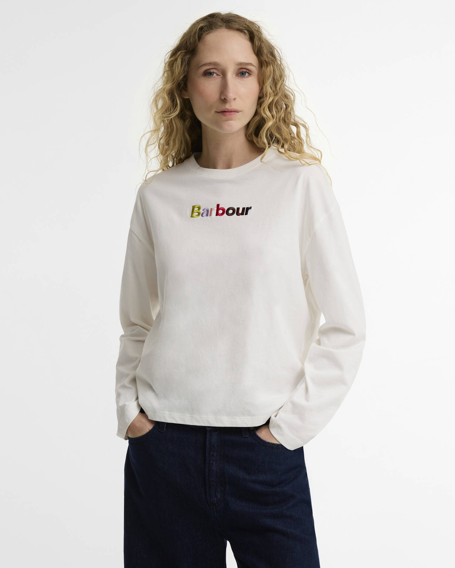 Barbour Langarmshirt Amesbury Cloud image number 0