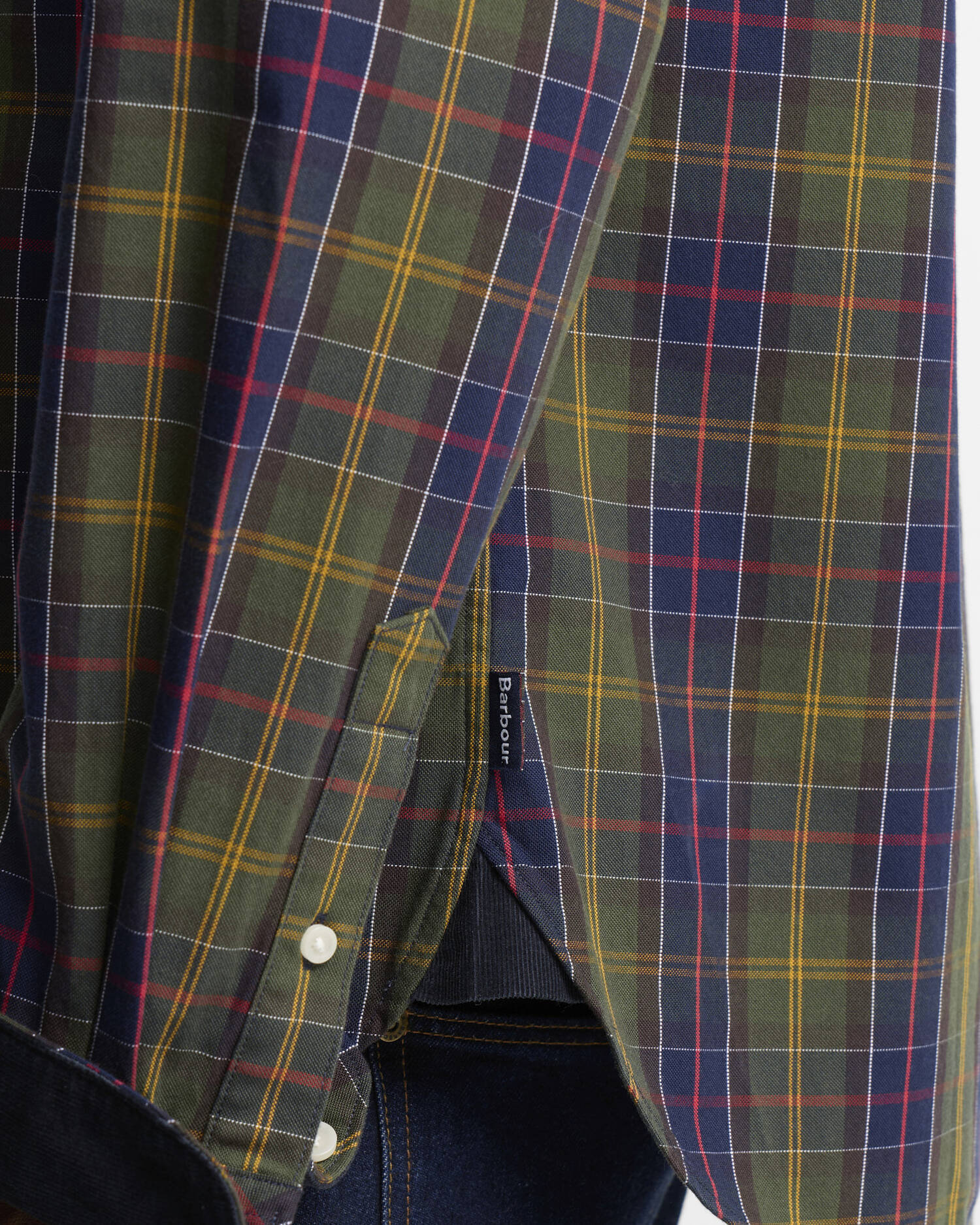 Erran Tartan Authentic-Fit Long-Sleeved Shirt Classic Tartan image number 4