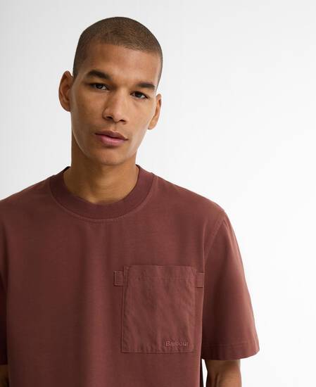 T-Shirt Ivergill Pocket Relaxed Burnt Pepper