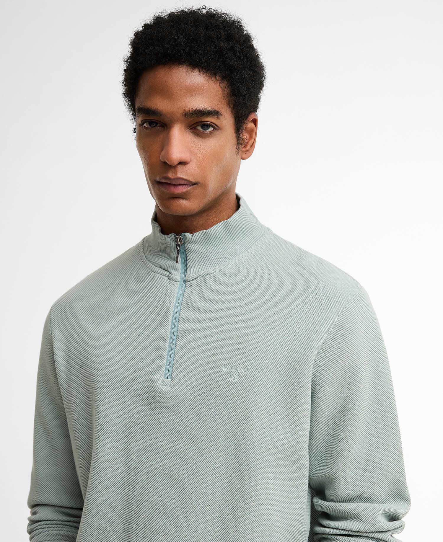 Ravensworth Quarter-Zip Sweatshirt Dusty Slate