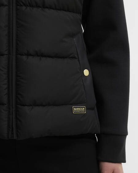 Felpa trapuntata Conway Black