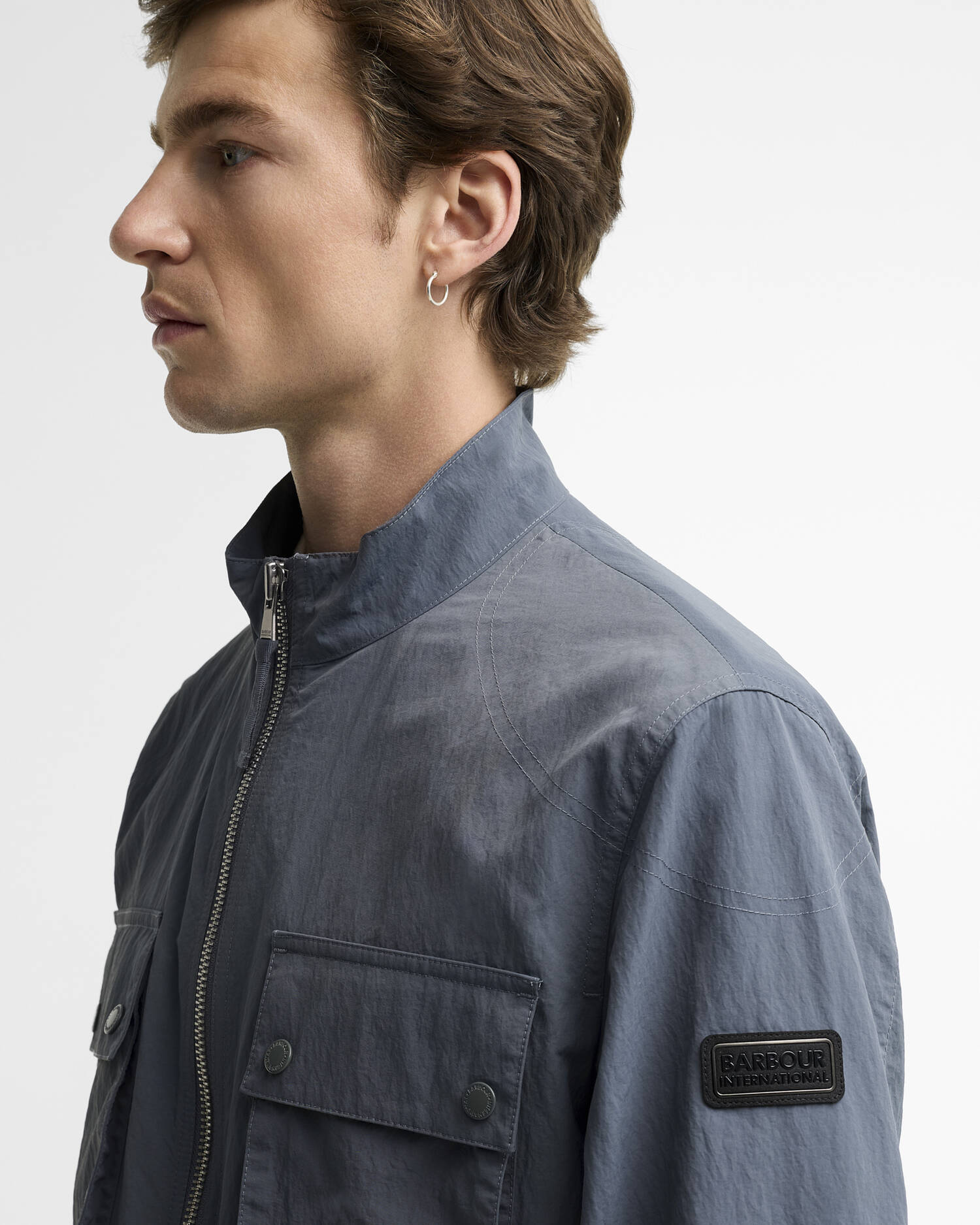 Course Showerproof Jacket Washed Charcoal image number 3