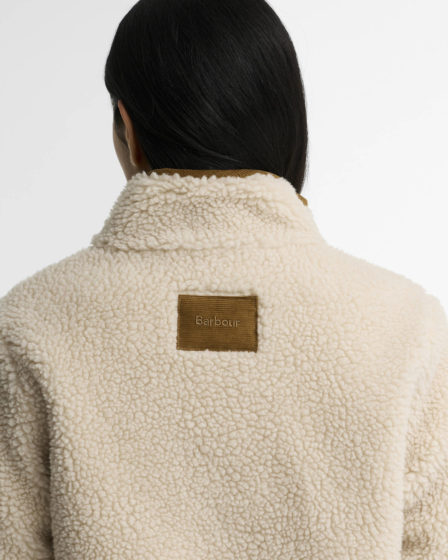 Elenora Fleece Jacket Ecru image number 4