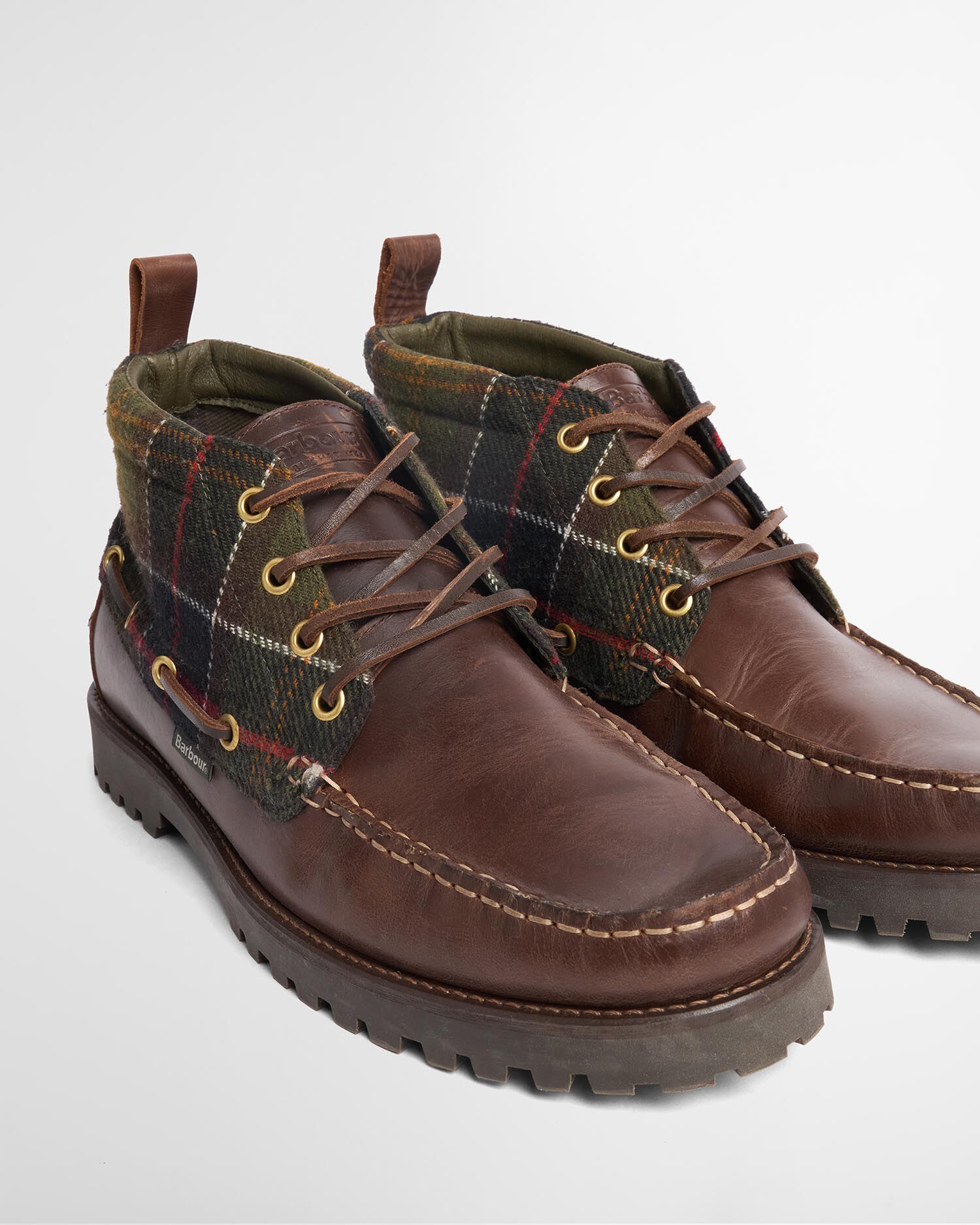 Harle Chukka Boots Brown/Classic Tartan